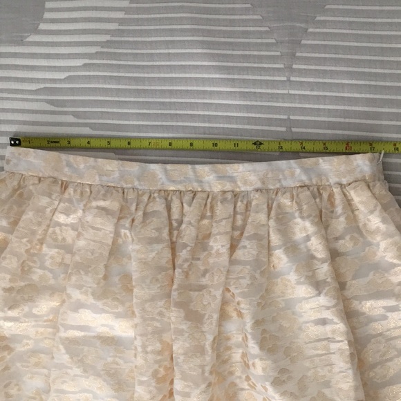 Anthropologie Pankaj & Nidhi Burnout Shimmer Maxi Skirt - Picture 12 of 14